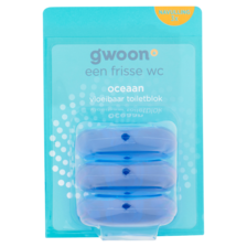 g'woon Oceaan Vloeibaar Toiletblok 3 x 55 ml