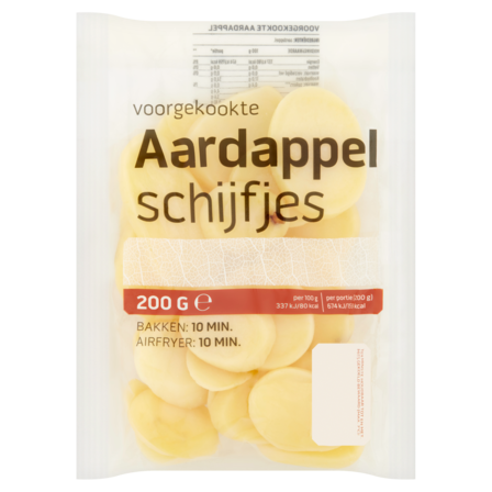 Voorgekookte Aardappel Schijfjes 200 g