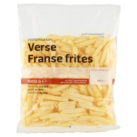 Verse Franse Frites 1000 g