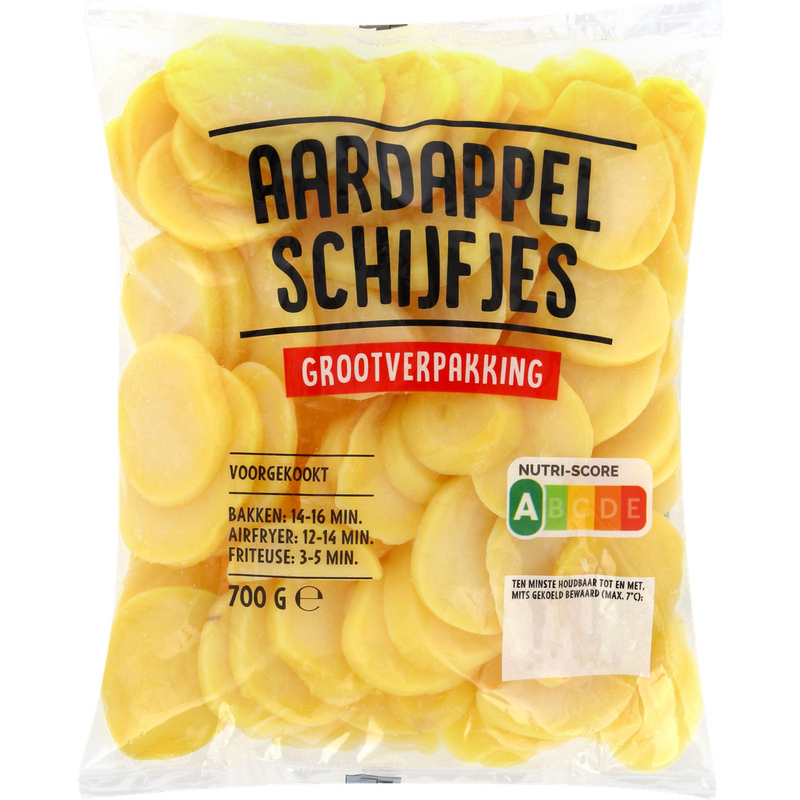 aanbiedingAardappel schijfjes700 Gramaanbieding1001.40