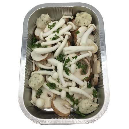 BBQ Paddenstoelen Met Kruidenboter