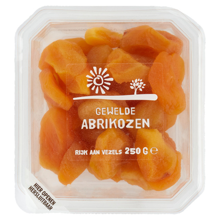 Gewelde Abrikozen 250 g