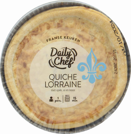 Daily Chef Quiche  Lorraine