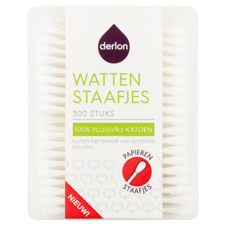 Derlon Wattenstaafjes 300 Stuks