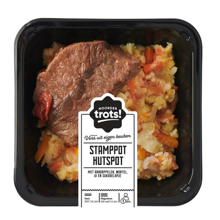 Noordertrots stamppot hutspot