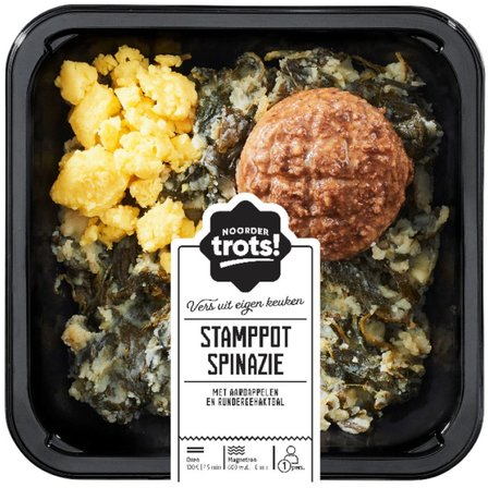 Noordertrots Stamppot Spinazie 450 g