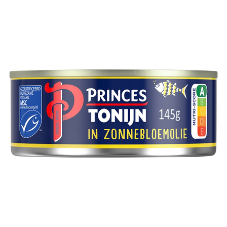 Princes Tonijnstukken in Zonnebloemolie