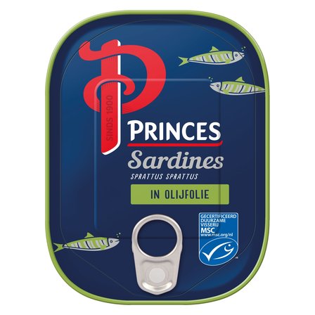 Princes MSC Sardines in Olijfolie  blik 110 gram