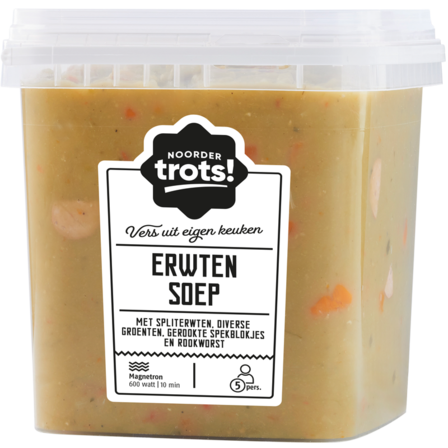 Noordertrots erwtensoep grootverpakking