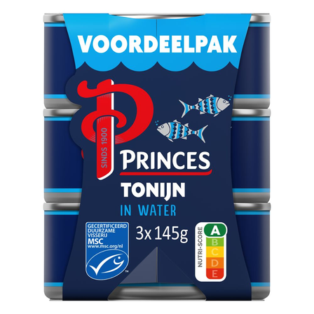 Princes Tonijnstukken in water