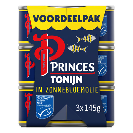 Princes Tonijnstulkken in Zonnebloemolie