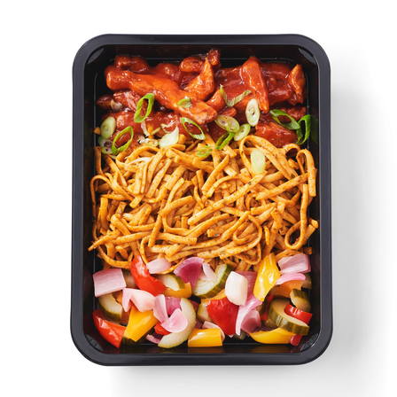 Noordertrots Bami met babi pangang