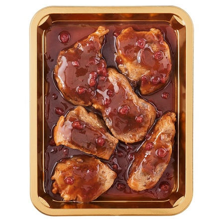 Noordertrots varkenshaas in cranberrysaus