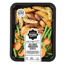 Noordertrots varkenshaasschotel met champignonsaus
