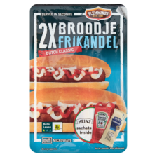 Flemmings Broodje Frikandel Dutch Classic