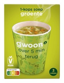 g'woon 1-Kops Soep Groente
