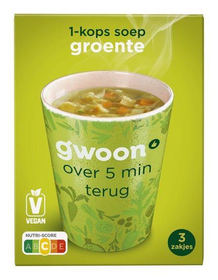 g'woon 1-Kops Soep Groente