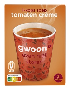g'woon 1-Kops Soep Tomaat