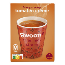 g'woon 1-Kops Soep Tomaat Creme