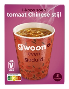 g'woon 1-Kops Soep Chinese Tomaat