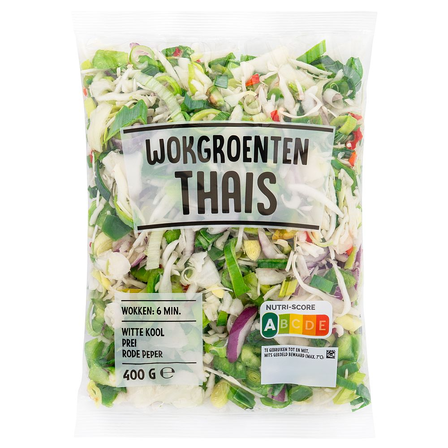 Wokgroenten Thaise stijl