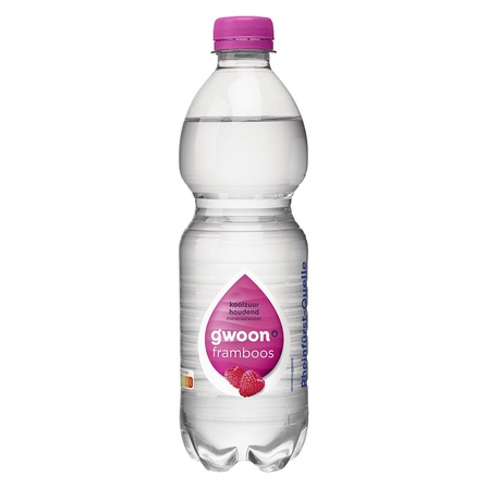 g'woon Koolzuurhoudend Mineraalwater Framboos