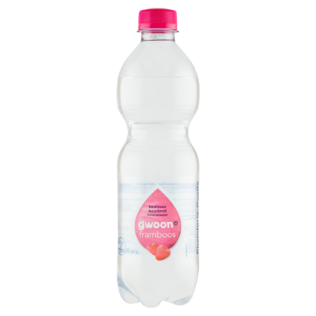 g'woon Koolzuurhoudend Mineraalwater Framboos