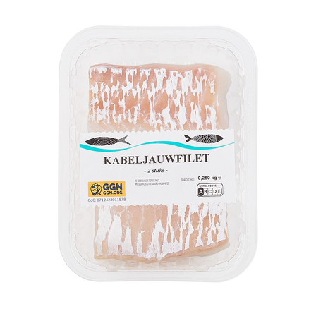 Kabeljauwfilet
