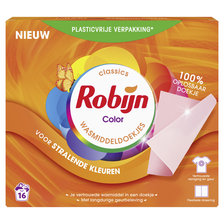 Robijn Wasmiddeldoekjes Color 16W 10x