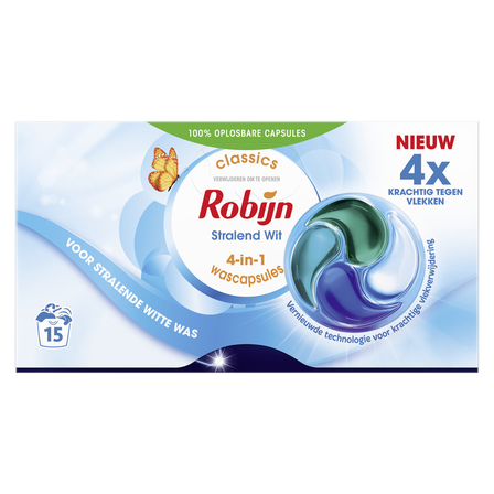 Robijn Caps Stralend Wit