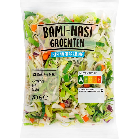 Bami-Nasi Groente