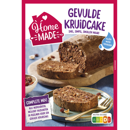 Home Made Kruidcakemix Gevuld