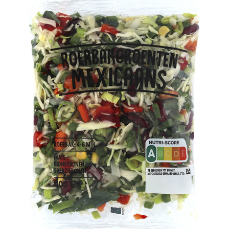 Mexicaanse stijl roerbakgroente