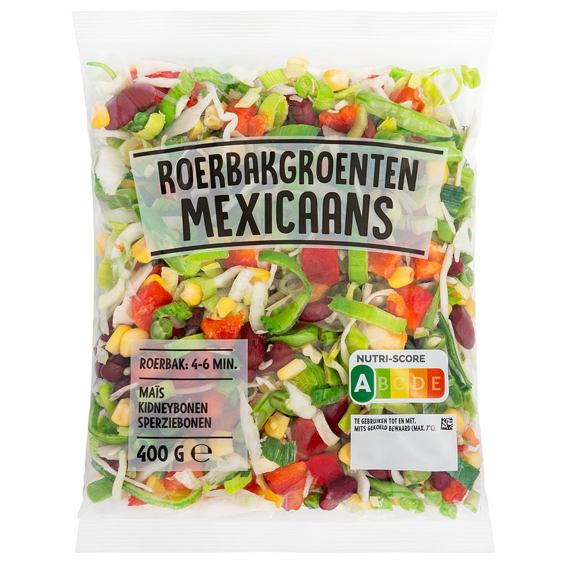 Mexicaanse stijl roerbakgroente