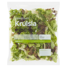 Gewassen Krulsla Melange 100 g