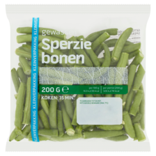 Gewassen Sperziebonen Kleinverpakking 200 g