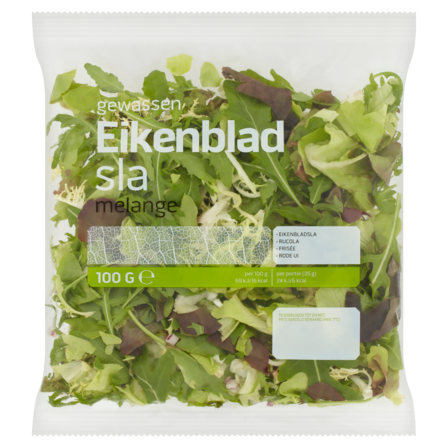 Gewassen Eikenbladsla Melange 100 g