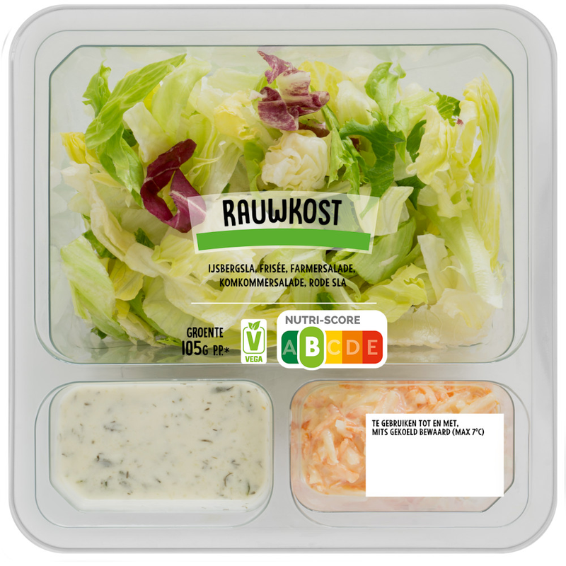 Groene Salade Rauwkost