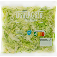 IJsbergsla fijngesneden