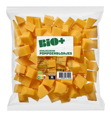 Bio+ pompoenblokjes