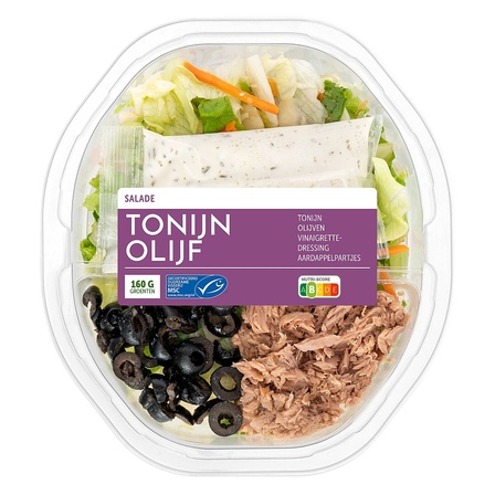 Maaltijdsalade Tonijn Olijf