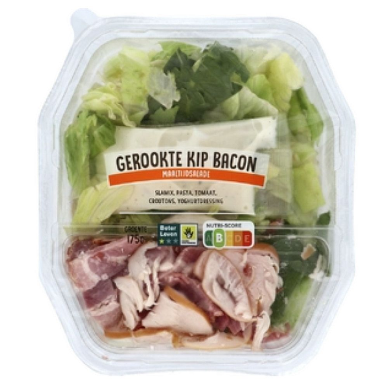 Maaltijdsalade Kip Bacon mosterd