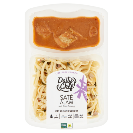 Daily Chef Sate Ajam met Bami Goreng