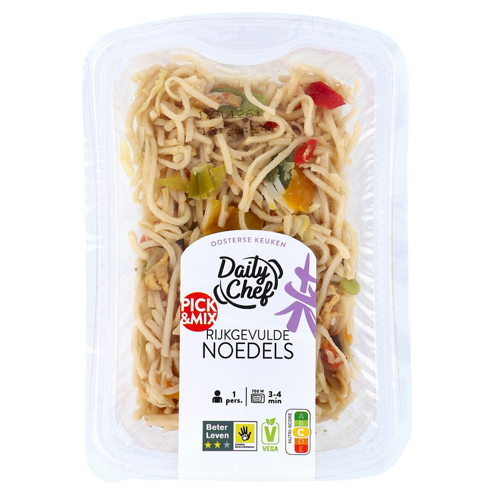 rijkgevulde noodles