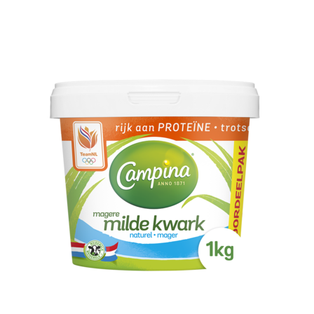Campina Milde kwark naturel