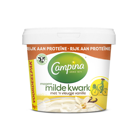 Campina Kwark Vanille Mild