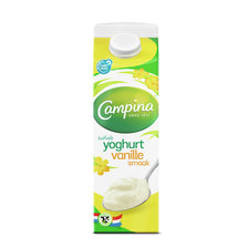 Campina Yoghurt  Vanille, Halfvol