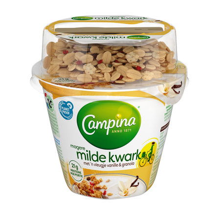 Campina Kwark to Go  Vanille