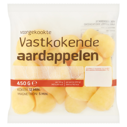 Voorgekookte Vastkokende Aardappelen 450 g