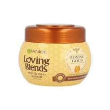 Garnier Loving Blends - Honing Goud  Haarmasker 300 ml - Beschadigd, breekbaar haar